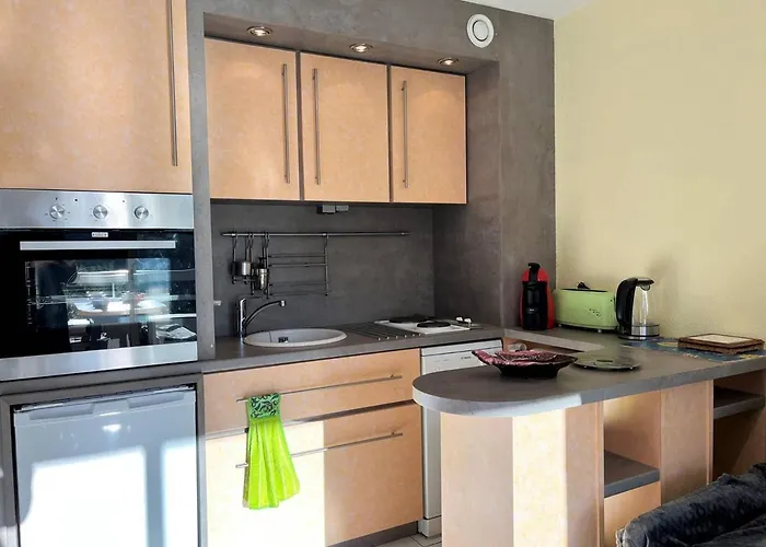 Apartman 4 Pers Avec Terrasse, Clim Et Parking Au Lavandou - Fr-1-251-431